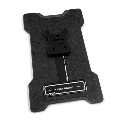 Yeah Racing Graphite Base Plate For Flysky Noble NB4 / Pro / Plus # YA-0742BK - Image 1 of 4