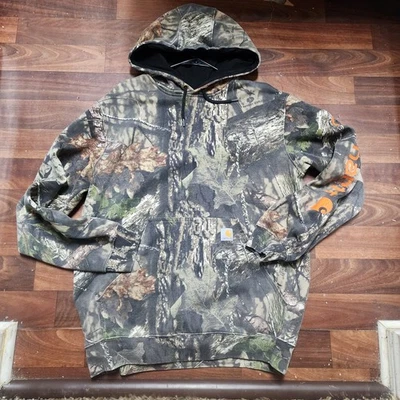 Carhartt Realtree 3D Camo Hunting Hoody Pullover Mens Med EUC - Image 1 of 4