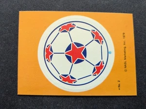 1979 Topps NASL Soccer Sticker # 2 NASL Ball (NM) - Picture 1 of 3