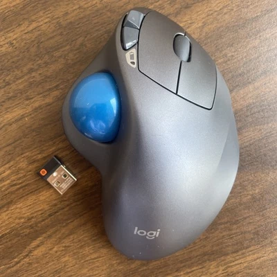 Logitech M570 Wireless Trackball - Image 1 of 4