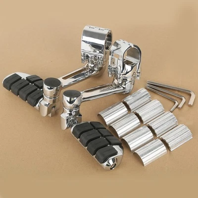 Reposapiés 30 mm 35 mm estriberas clavijas montaje apto para Honda Goldwing 1800 GL1800 Tour Foto 1 de 4