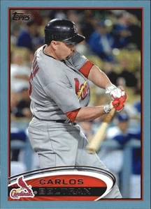 2012 Topps Wal-Mart Blue Border #612 Carlos Beltran - Picture 1 of 1