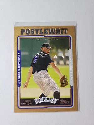 2005 Topps Update Gold #278 Jake Postlewait FY /2005 - BB - Image 1 of 2