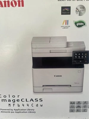 Canon Imageclass MF644Cdw All-In-One Laser Printer - Image 1 of 2