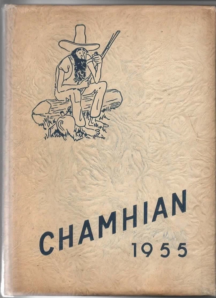 1955 Chamhian Yearbook-Chamblee High School-Chamblee Georgia GA - Imagem 1 de 1