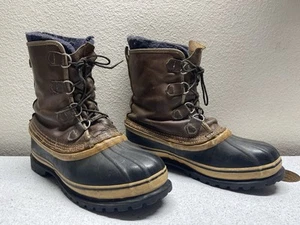 Vintage Kaufman Insulated Winter Snow Boots Sz 12 US Made Canada - Picture 1 of 17