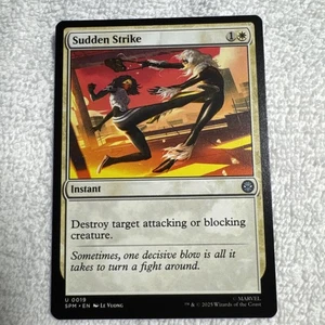Sudden Strike (# 19) - MTG - Marvel's Spider-Man - Regular - NM - Picture 1 of 2