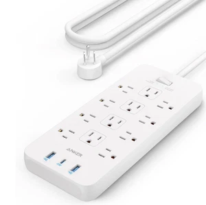 Anker A9192 351 Surge Protector Power Strip White - Picture 1 of 1