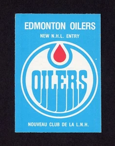 1979-80 O PEE CHEE #82 EDMONTON TEAM LOGO CHECKLISTE UNMARKIERT 27870 - Bild 1 von 2