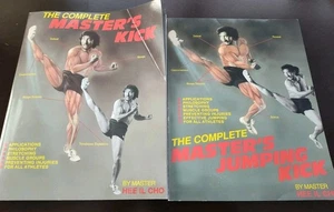 The Complete Master's Kick & Jump Kicking Cho, Hee Il martial arts 2 book Lot - Picture 1 of 7