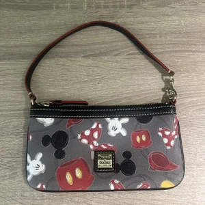 Disney Dooney & Bourke Mickey Body Parts Wristlet - Picture 1 of 11