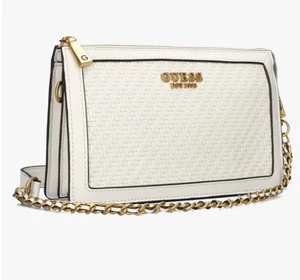 Weiße Guess Umhängetasche Abey Multi Compartment Xbody Handtasche - Bild 1 von 6