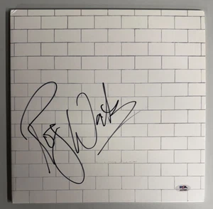 Álbum de vinilo firmado autografiado (THE WALL) ROGER WATER DISCO LP CERTIFICADO DE AUTENTICIDAD PSA - Imagen 1 de 4