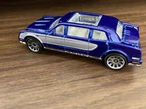MATCHBOX LIMOUSINE BLUE 2001 - Picture 1 of 7