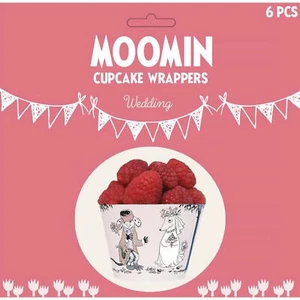 Mumin Cupcake Wrapper Muddler und Fuzzy's Hochzeit - Bild 1 von 1