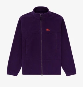 New Aime Leon Dore Unisphere Full-Zip Fleece Jacket Size L Purple NWT - Picture 1 of 7