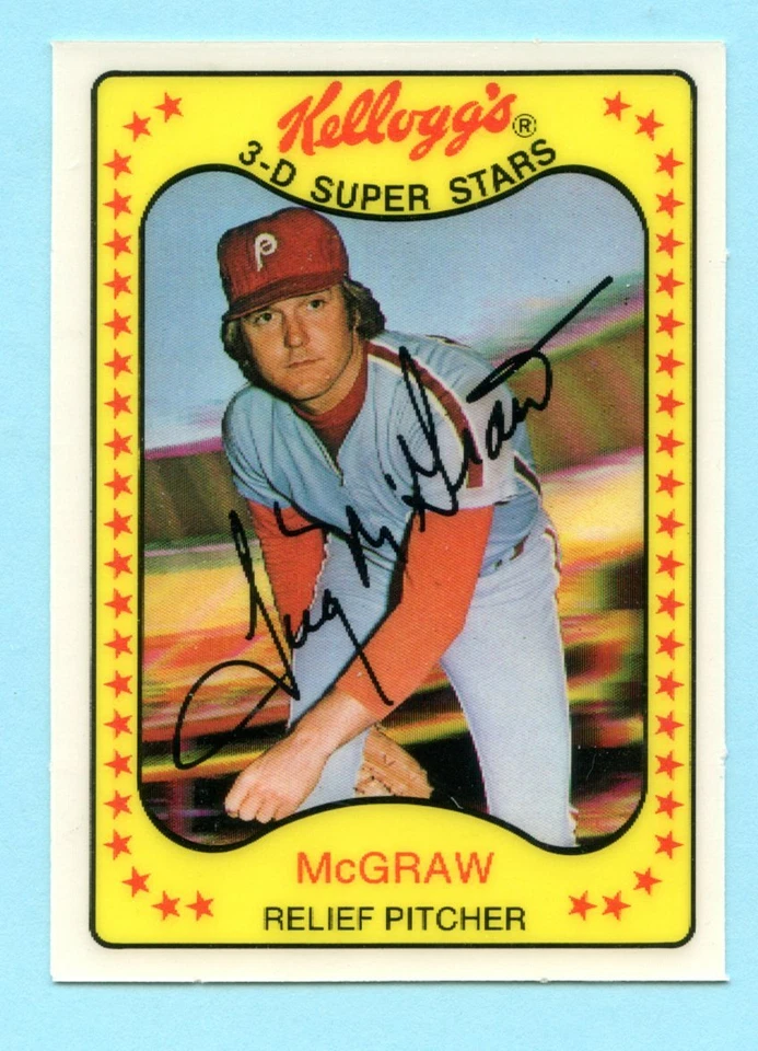 1981 Kelloggs  # 37 Tug McGraw - Image 1 of 1