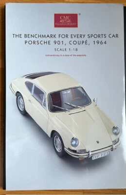 Porsche 901, Ferrari 156, Audi Front 225 poster CMC 1/18 scale - Imagen 1 de 4