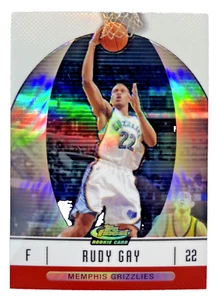 2006-07 Topps Finest Rookie Refractor Rudy Gay #71 Rookie RC - Picture 1 of 2