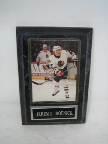 CUSTOM JEREMY POENICK PLAQUE PICTURE FRAME CHICAGO BLACKHAWKS NHL SPORTS CARD Cover