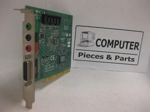Tarjeta de sonido PCI Ensoniq AudioPCI PCI 5200 9912 de colección tarjeta de tamaño completo - Imagen 1 de 17