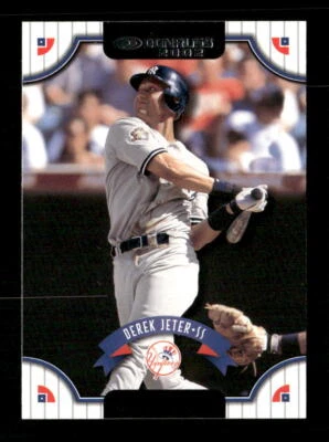 Derek Jeter 2002 Donruss #3 New York Yankees MLB - Image 1 of 2