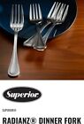 Box of 12 International 18/0 Stainless Steel Chrome Superior Dinner Fork Radianz