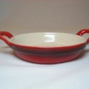 STAUB Individual Serving Plates - 12cm Round - Cherry - Picture 1 of 3