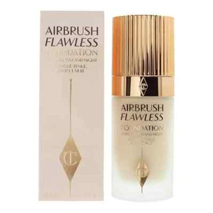 CHARLOTTE TILBURY AIRBRUSH FLAWLESS FOUNDATION - 7.5 WARM (Full Size/NWB/Sealed) - Picture 1 of 1