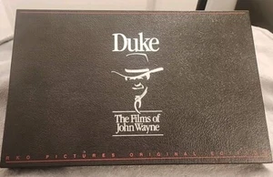 Duke The Films Of John Wayne RKO Pictures Original Edition-Vintage Sealed VHS - Picture 1 of 11