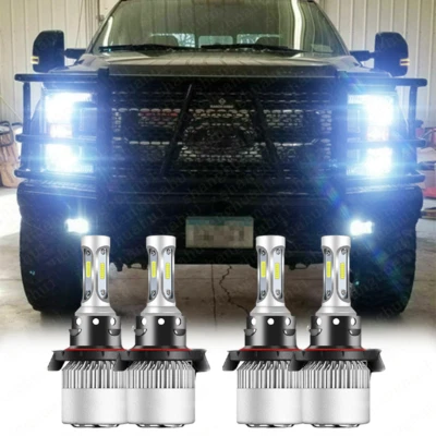 For Ford F250 F350 2017 2018 2019 2020 - 4X LED High Low Beam Headlight Bulb K9B - Image 1 of 4