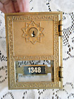 PO BOX DOOR FRONT SOLID BRASS UNITED STATES POST OFFICE VTG 1980 SALSBURY NICE