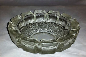 Vintage Pressed Glass Candy Dish