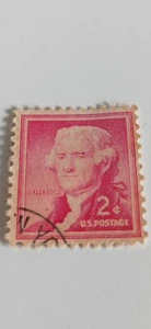 SELLO DE 2 CENTAVOS / " JEFFERSON " / DE USA - 1950 / L - 16 - Imagen 1 de 2