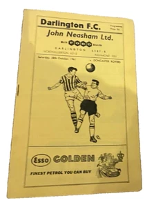 DARLINGTON V DONCASTER ROVERS - DIVISION FOUR - 28/10/1961 - Picture 1 of 1