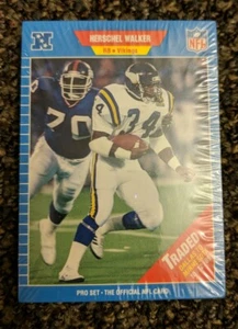 PRO SET 1989 NFL FOOTBALL 20 TRADING CARD FINAL UPDATE SEALED Herschel Walker - Picture 1 of 3