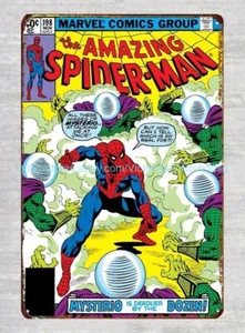 comics amazing spider-man metal tin sign home garden decor - Picture 1 of 4