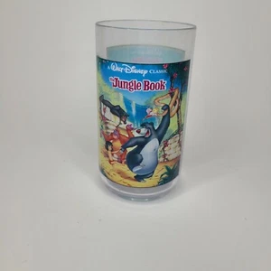 Jungle Book Cup Disney 1994 Burger King Collector Series Plastic Cup Single - Picture 1 of 7