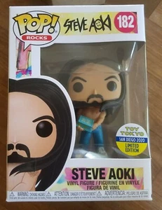 SDCC 2020 Funko Pop! Pegatina compartida Rocks Steve Aoki Toy Tokyo. *EN MANO* - Imagen 1 de 9