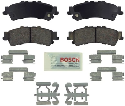 For 2001 GMC Yukon XL 1500 Bosch Blue Ceramic Brake Pads with Hardware Rear - Image 1 of 4