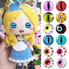 20pcs/10pairs Plastic Puppet Crystal Eyes  DIY Doll Accessories