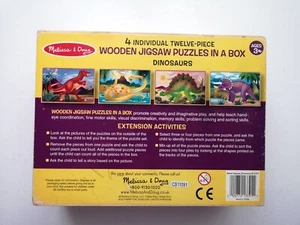 ⭐ Wooden jigsaw puzzles for children Melissa And Doug ⭐ - Picture 1 of 4