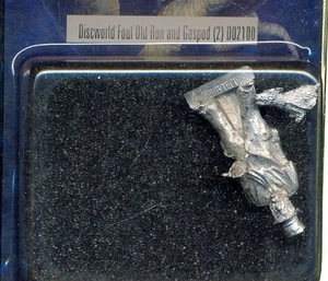 DISCWORLD MINIATURES 1 BLISTER FOUL OLE RON AND GASPOD - Picture 1 of 1