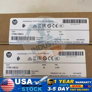 Allen Bradley 1756-OB32 ControlLogix 32 Point DO Module New Factory Sealed - Picture 1 of 5