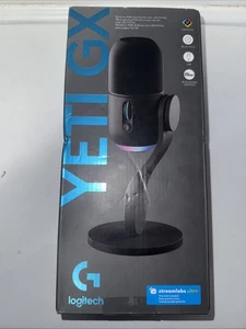 Logitech YETI GX Dynamic RGB Gaming Microphone w/ LIGHTSYNC Factory Sealed - Picture 1 of 3