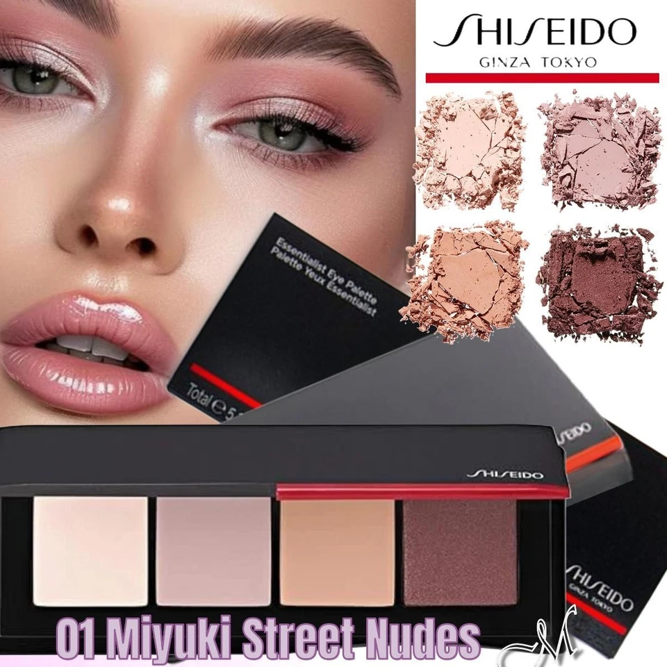 Shiseido Essentialist Eye Palette* ~ 01 Miyuki Street Nudes (Pinks) NIB 5.2g $38 - Image 1 of 4
