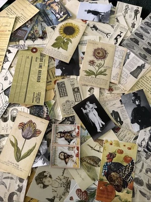 NEW 20 PACKS   Lot Junk Journal Scrapbook Ephemera - Image 1 of 4