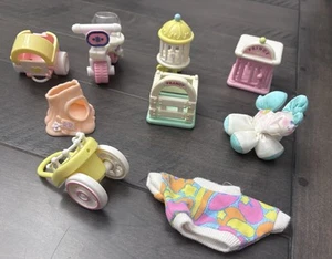 Lot of Vintage 1980s Fisher-Price Smooshees Accessories - Picture 1 of 8