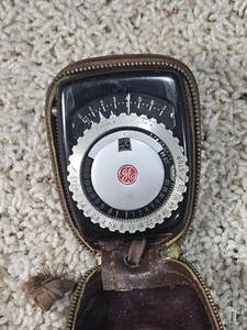 General Electric GE PR-1 Light Exposure Meter With Case Photography - Picture 1 of 4