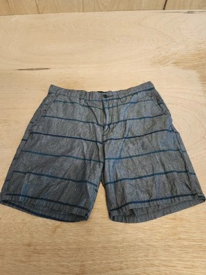 Mens Hurley Gray Shorts Waist Size 30 Cotton Blend Zipper Fly Skate Beach Summer - Image 1 of 4
